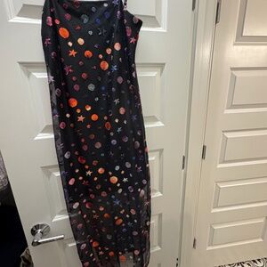 Never fully dressed Black Space Jacquard Mesh Dress × 1 6